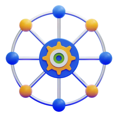 Algorithm  3D Icon