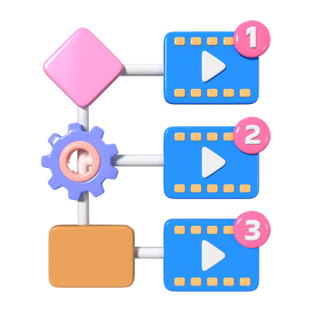 Algorithm  3D Icon