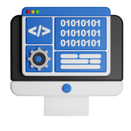 Algorithm  3D Icon