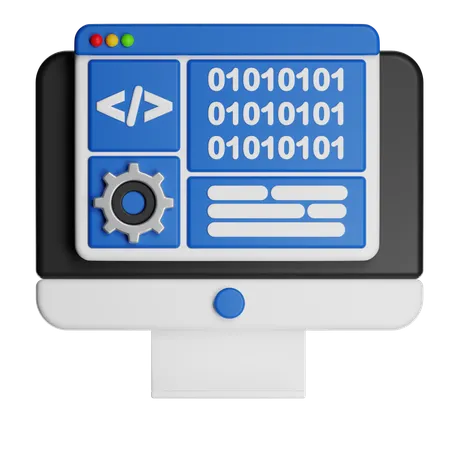 Algorithm  3D Icon