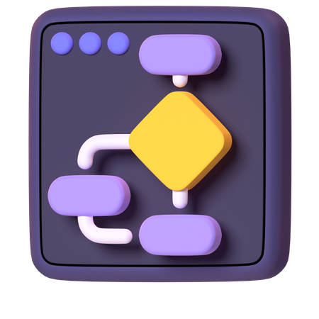 Algorithm  3D Icon