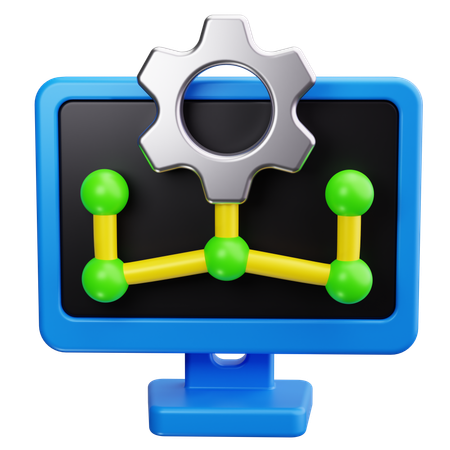 Algorithm  3D Icon