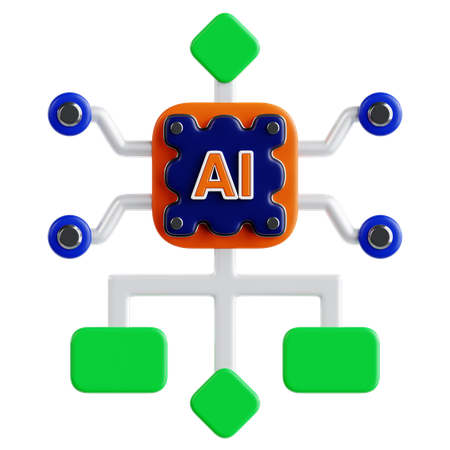 Algorithmus  3D Icon