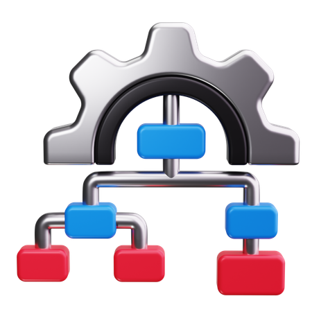 Algorithmus  3D Icon