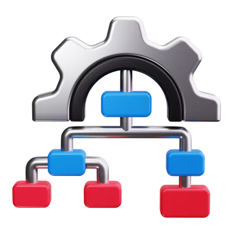 Algorithmus  3D Icon
