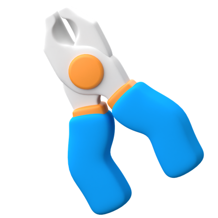 Alicate  3D Icon