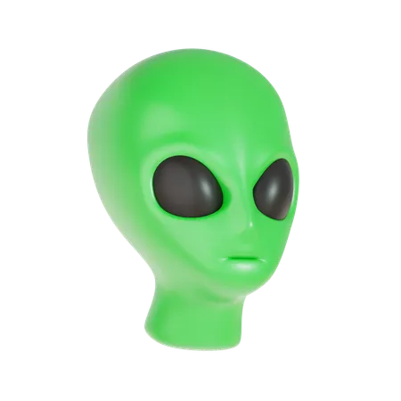 Alien  3D Icon