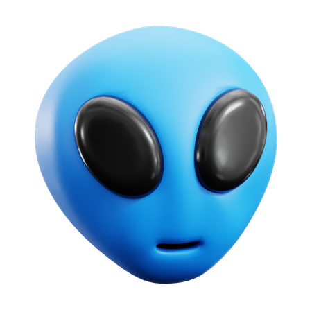 Alien  3D Icon