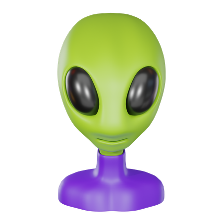 외계인  3D Icon