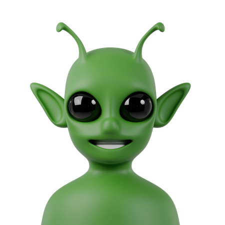 Alien  3D Icon