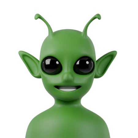 Alien  3D Icon