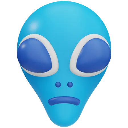 Alien  3D Icon