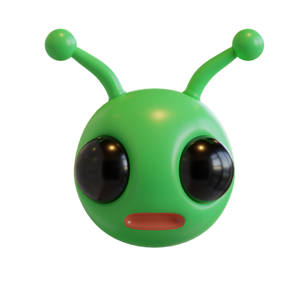 Alien  3D Icon