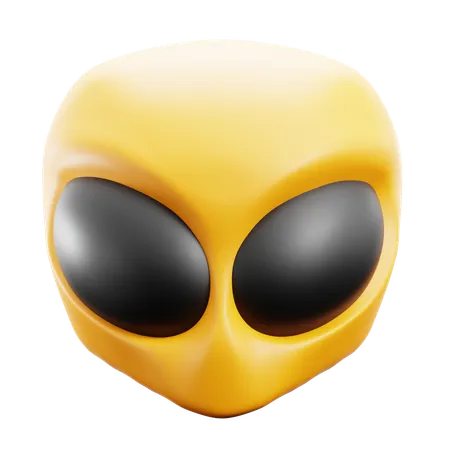 Alien  3D Icon