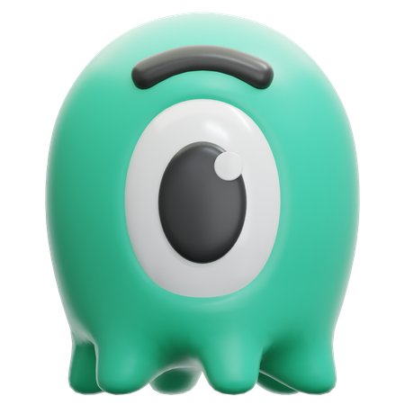 Alien  3D Icon
