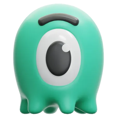 Alien  3D Icon