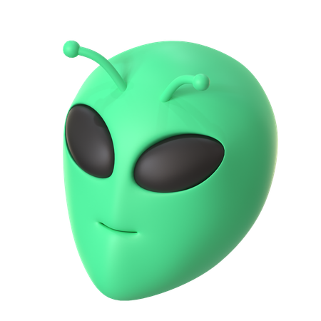 Alien  3D Icon