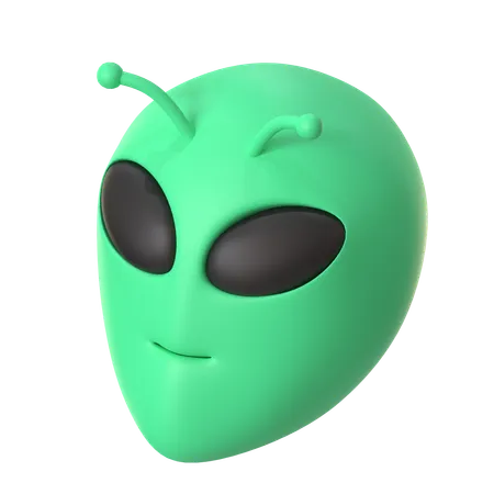 Alien  3D Icon