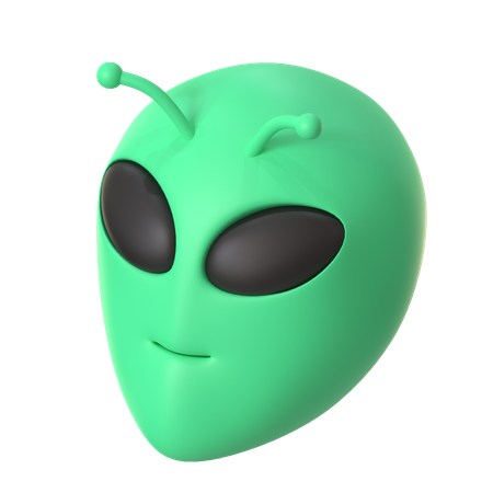 Alien  3D Icon