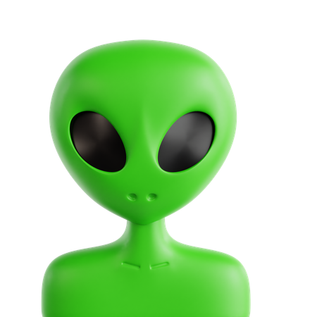 Alien  3D Icon