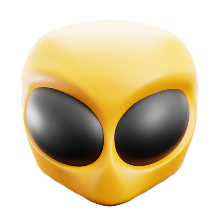 Alien  3D Icon