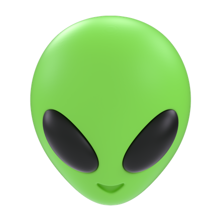 Alien 3D Illustration