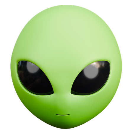 Alien Emoji  3D Icon