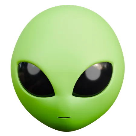 Alien Emoji  3D Icon