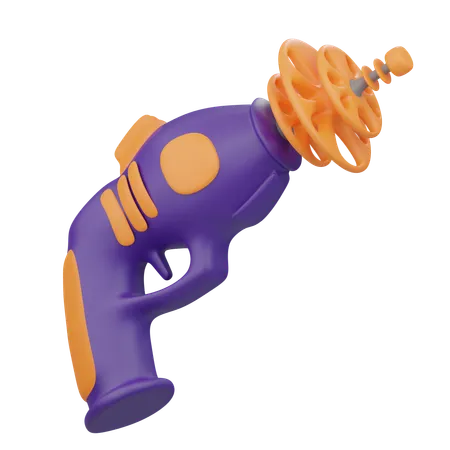 Alien Gun  3D Icon