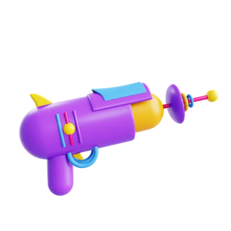 Alien Gun  3D Icon