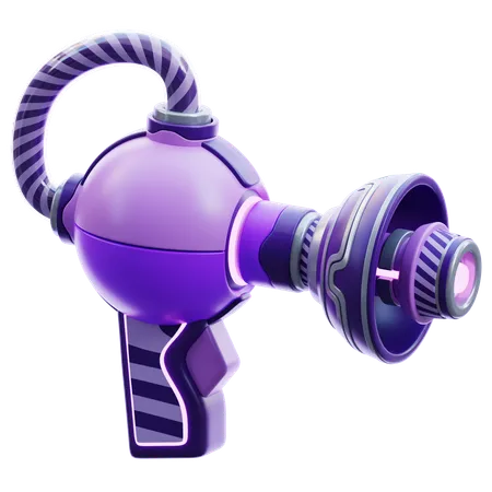 Alien Gun  3D Icon