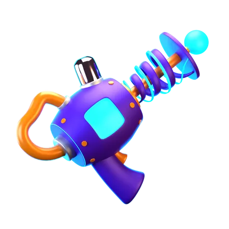 Alien Gun  3D Icon