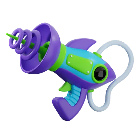 Alien Gun  3D Icon