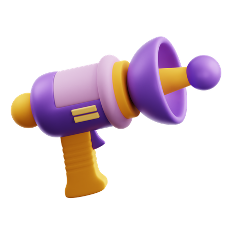 Alien Gun 3D Icon