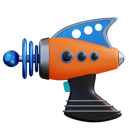 Alien Gun  3D Icon