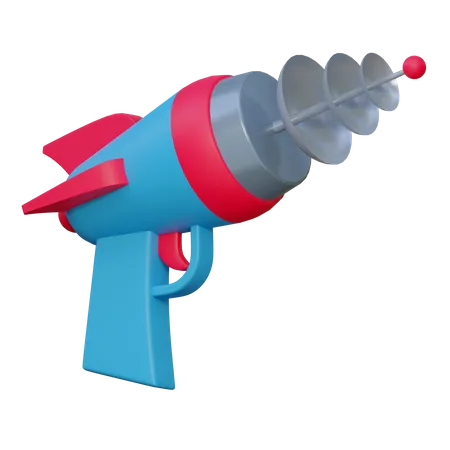 Alien Gun 3D Icon
