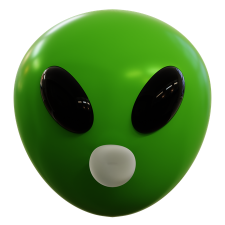 Alienígena legal  3D Icon