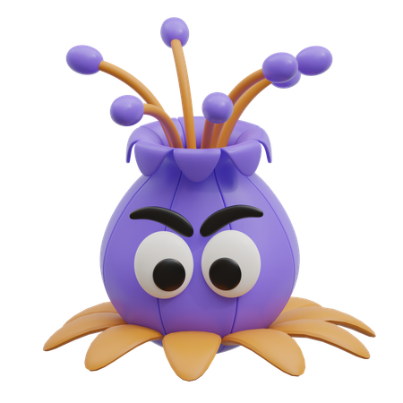 Fremde Pflanze  3D Icon