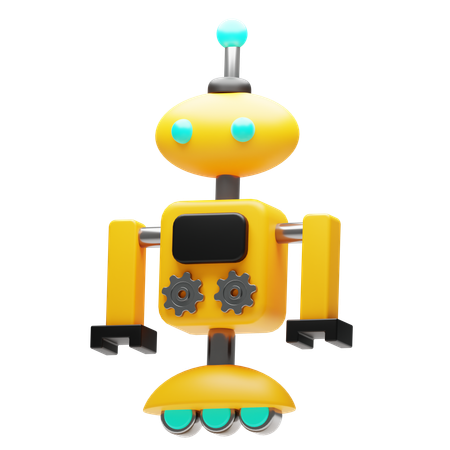 エイリアンロボット  3D Icon