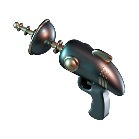 Alien Weapon 3D Icon
