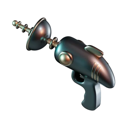 Alien Weapon 3D Icon