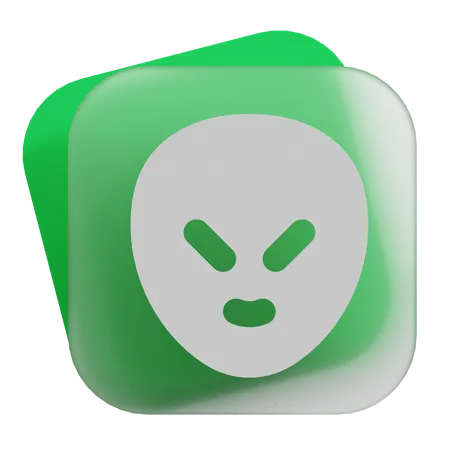 Estrangeiro  3D Icon