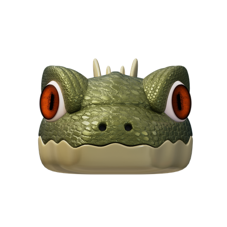 Aligator  3D Icon