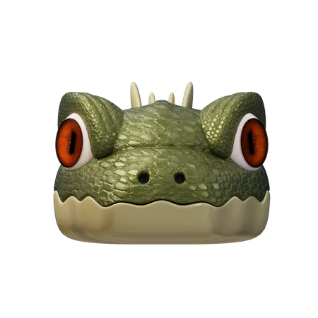Aligator  3D Icon