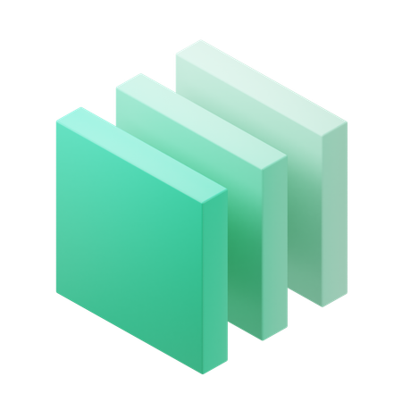 Align  3D Icon