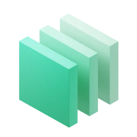 Align  3D Icon