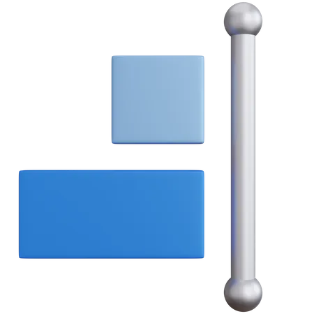 Align Right  3D Icon