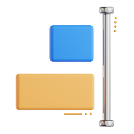 Align Right  3D Icon