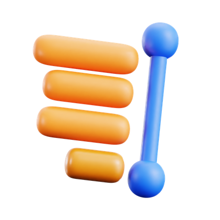Align Right  3D Icon
