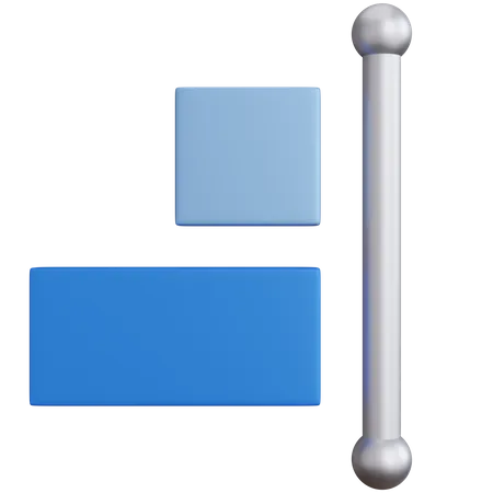 Align Right 3D Icon